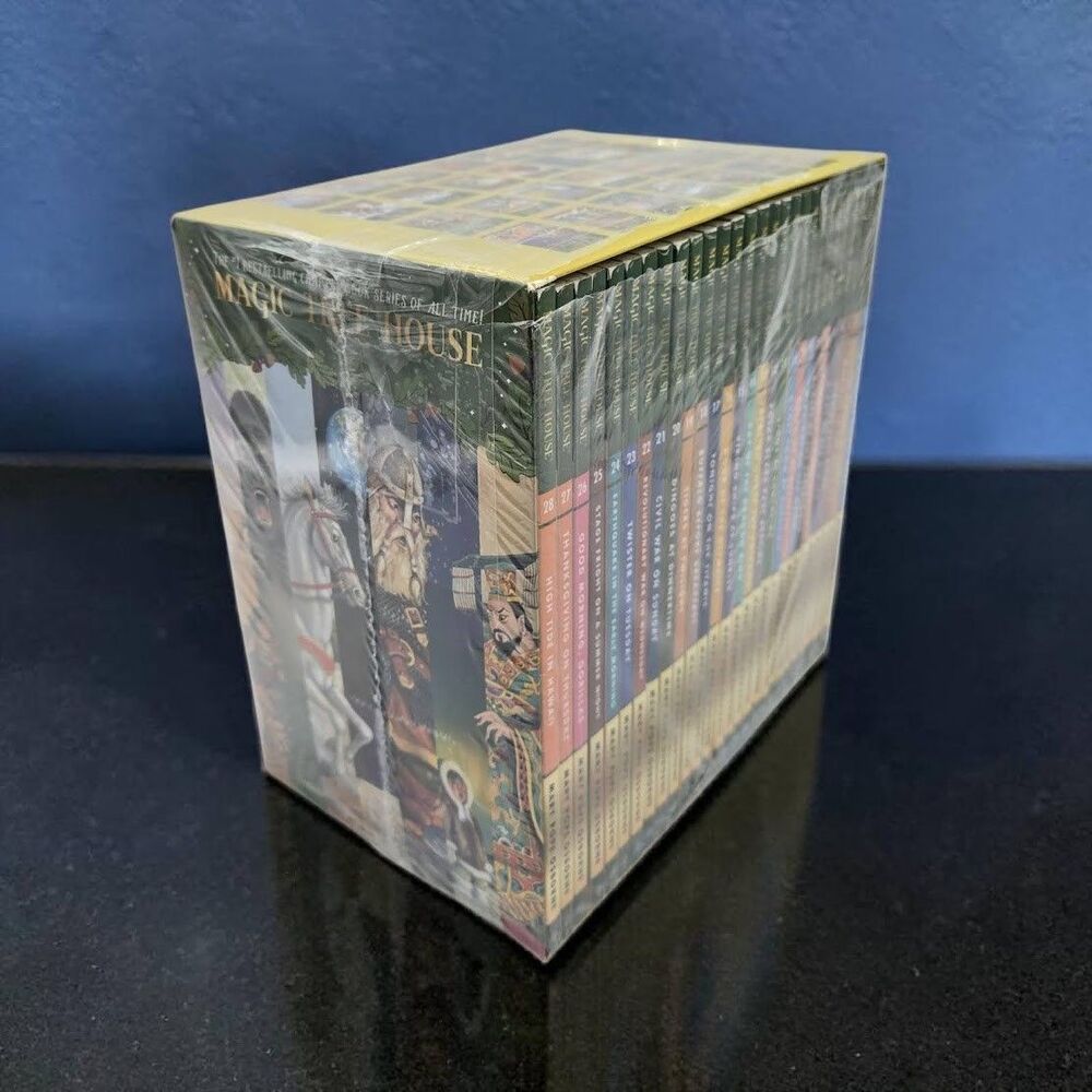 Set 7A: Magic Tree House A Library of Books 1-28 - Mary Pope Osborne Collection